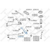 Рычаг нижн. пер. л. KIA Rio all 00-02 V | перед лев Stellox, арт. 57-53075A-SX