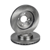 Диск тормозной Stellox, передний, правый/левый, для Renault Logan, 1 шт, арт. 6020-1975-SX