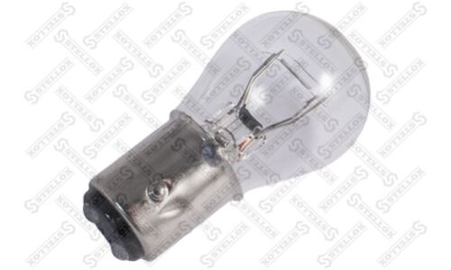 Лампа галогенная Stellox P21/5W (BAY15d, S25), 12В, 21/5Вт, 1 шт, арт. 99-39040-SX