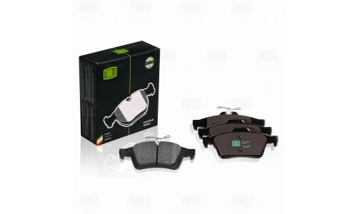 Колодки тормозные дисковые Trialli задние, комплект на ось (4 шт), арт. PF 1072