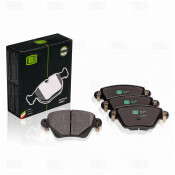 Колодки тормозные дисковые Trialli, комплект на ось (4 шт), арт. PF 1077