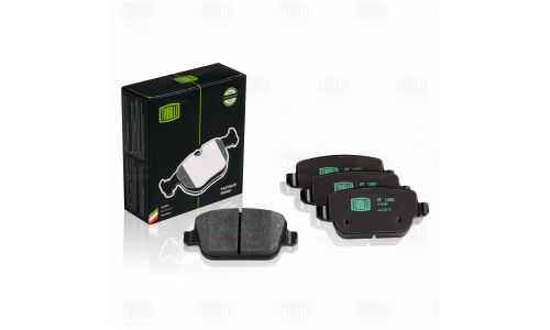 Колодки тормозные дисковые Trialli, комплект на ось (4 шт), арт. PF 1080