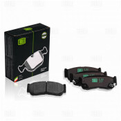 Колодки тормозные дисковые Trialli, комплект на ось (4 шт), арт. PF 0873