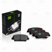 Колодки тормозные дисковые Trialli, комплект на ось (4 шт), арт. PF 0872