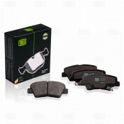 Колодки тормозные дисковые Trialli  задние, комплект на ось (4 шт), арт. PF 0881