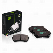 Колодки тормозные дисковые Trialli, задние, комплект на ось (4 шт), арт. PF 0874