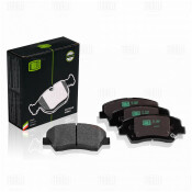 Колодки тормозные дисковые Trialli, передние, комплект на ось (4 шт), арт. PF 0808