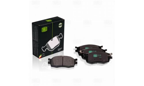 Колодки тормозные дисковые Trialli передние, комплект на ось (4 шт), арт. PF 0804