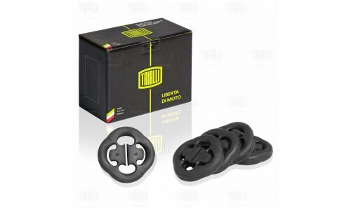 Крепление выхлопной трубы Trialli, для ВАЗ 2108, комплект 5шт, арт. RM 0161