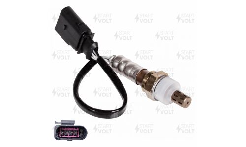 Датчик кислорода Startvolt, для VAG Polo Sedan(09-)/Rapid(12-)/Fabia(07-) 1.6i MT, после катализатора, арт. VS-OS 1819