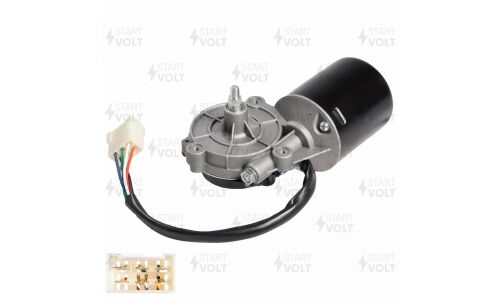 Мотор-редуктор стеклоочистителя Startvolt, для Lada 2108-21099 / 2113-2115, арт. VWF 0108