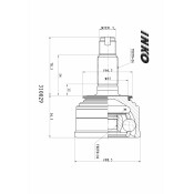 ШРУС INKO, внешний, арт. 310029