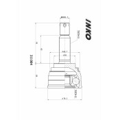 ШРУС INKO, внешний, арт. 311004