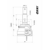 ШРУС INKO, внешний, арт. 320095