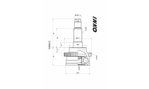 ШРУС INKO, внешний, арт. 319009A