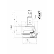 ШРУС INKO, передний, наружный, 25x21мм, арт. 327036
