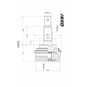 ШРУС INKO внешний, арт. 329001