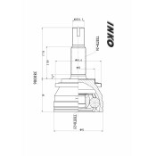 ШРУС INKO, внешний, арт. 380006