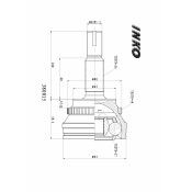 ШРУС INKO, внешний, арт. 380015