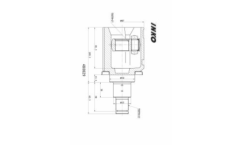 ШРУС INKO, внутренний, арт. 480029