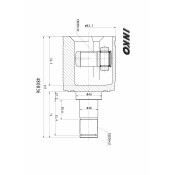 ШРУС INKO, внутренний, арт. 480036