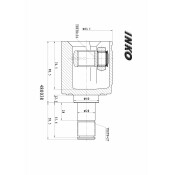 ШРУС INKO, внутренний, арт. 480038