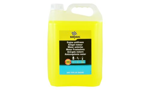 Антифриз Bardahl Engine Antifreeze, G12+, концентрат, жёлтый, 5л, арт. 7113