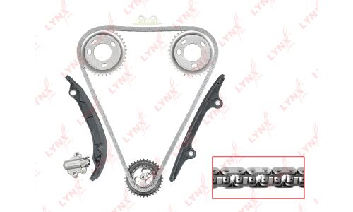 Комплект для замены цепи ГРМ LYNXauto TK-0014 для двигателей CVFF / CYF# / DRF# / PGF# / PHF# / UHF#