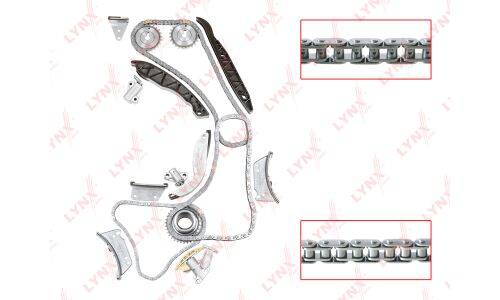 Комплект для замены цепи ГРМ LYNXauto TK-0021 для двигателя D4CB