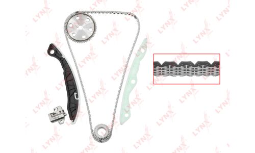 Комплект для замены цепи ГРМ LYNXauto TK-0024 для двигателя G4KC