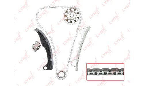 Комплект для замены цепи ГРМ LYNXauto, арт. TK-0034