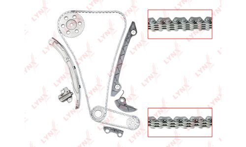 Комплект для замены цепи ГРМ LYNXauto TK-0061 для двигателя L3C1