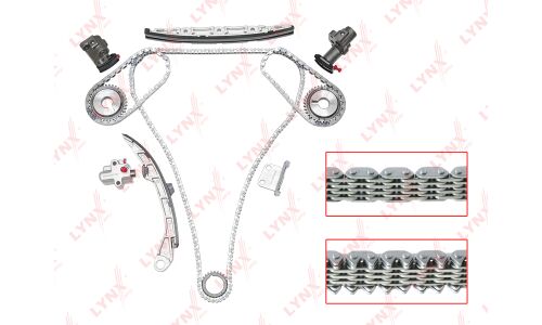 Комплект для замены цепи ГРМ LYNXauto, арт. TK-0062