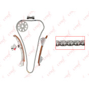 Комплект для замены цепи ГРМ LYNXauto TK-0102 для двигателей 1NZ-FE, 1ZZ-FE