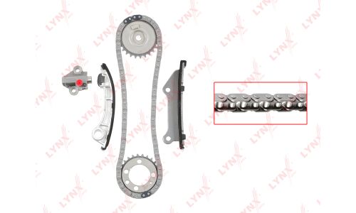Комплект для замены цепи ГРМ LYNXauto, арт. TK-0161