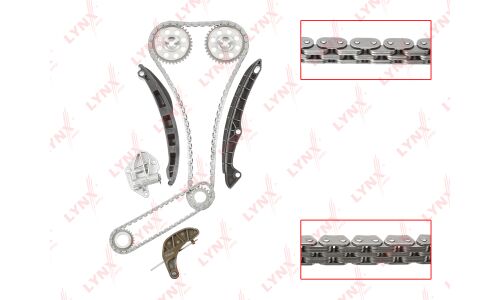 Комплект для замены цепи ГРМ LYNXauto, арт. TK-0041