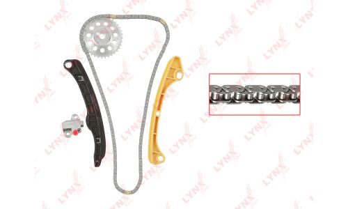 Комплект для замены цепи ГРМ LYNXauto TK-0067 для двигателей 4A90, 4A91, 4A92