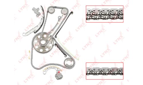 Комплект для замены цепи ГРМ LYNXauto TK-0082 для двигателя YD25DDTi