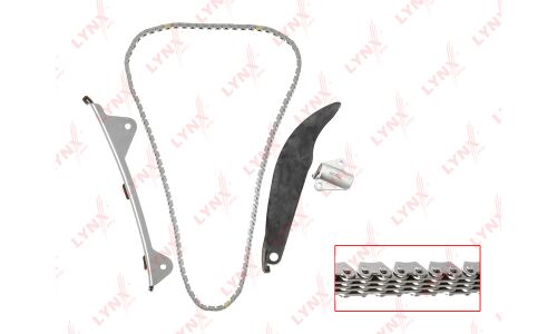 Комплект для замены цепи ГРМ LYNXauto TK-0095 для двигателей G4KD, G4NA