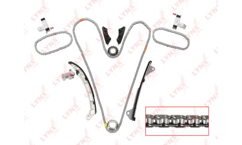 Комплект для замены цепи ГРМ LYNXauto TK-0101 для двигателя 1GR-FE