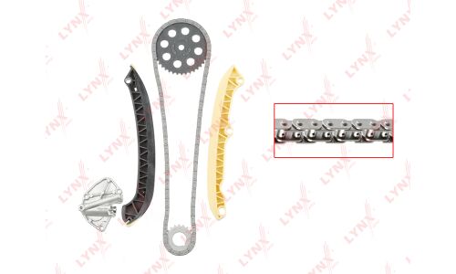 Комплект для замены цепи ГРМ LYNXauto, арт. TK-0104