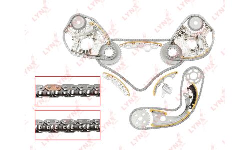 Комплект для замены цепи ГРМ LYNXauto, арт. TK-0126