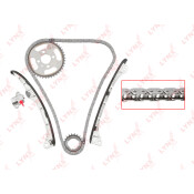 Комплект для замены цепи ГРМ LYNXauto, арт. TK-0156