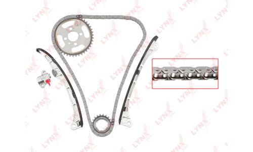 Комплект для замены цепи ГРМ LYNXauto, арт. TK-0156
