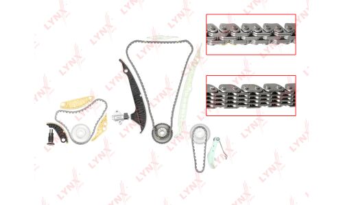 Комплект для замены цепи ГРМ LYNXauto TK-0165 для двигателей CABD, CDNB, CHHB, СJ#, CN#, CU#, CX#, CY#, DNUE