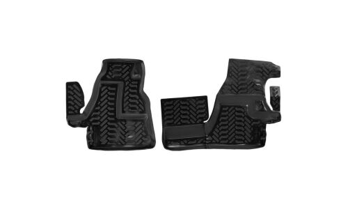 Коврики модельные Airline 3D для Mercedez-Benz Sprinter Classic 2013+ (левый руль), для переднего ряда, полимер, черный цвет, 2 шт