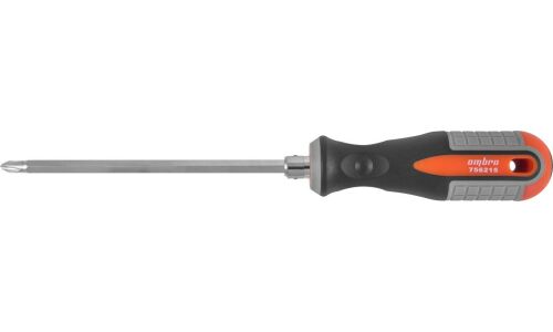 Отвёртка комбинированная Ombra, PH2/SL6x150мм, арт. 756215