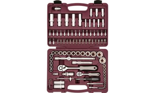 Набор инструментов Thorvik, под размеры 1/2, 1/4", комплект 94 предмета, арт. UTS0094