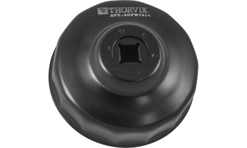 Съемник масляных фильтров чашка 14-граней, 76 мм Thorvik, арт. AOFW7614