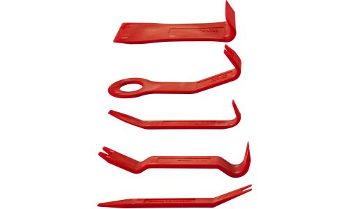 Набор приспособлений для демонтажа декоративных панелей салона автомобиля, 5 предметов Thorvik, арт. AURTS5